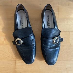 Daniella Shevel Black Loafers